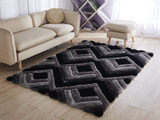 Mateos Grey/Black/Light Grey - 3′6″ X 5′6″ Area Rug thumbnail 3