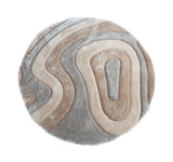 Mateos Silver/Grey/Carmel  - 7′0″ x 7′0″ Area Rug thumbnail 1