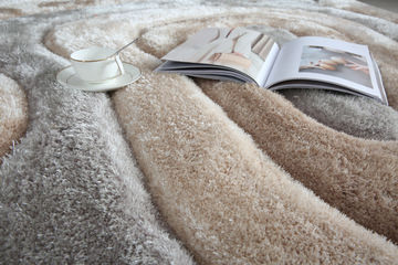 Mateos Silver/Grey/Carmel - 3′6″ X 5′6″ Area Rug