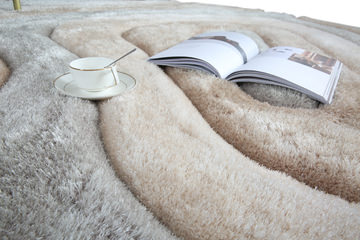 Mateos Silver/Grey/Carmel - 3′6″ X 5′6″ Area Rug