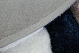 Mateos Grey/White/Blue - 7′0″ x 7′0″ Round Area Rug thumbnail 4