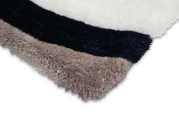 Mateos Grey/White/Blue - 3′6″ X 5′6″ Area Rug