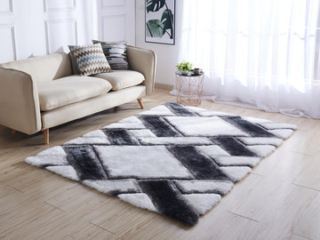 Mateos Grey/White - 3′6″ X 5′6″ Area Rug