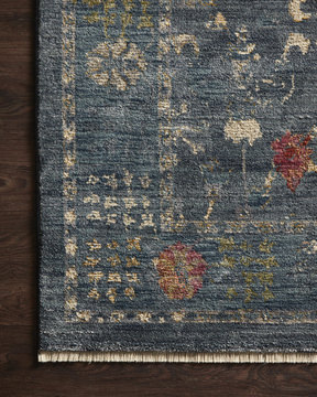 Giada Denim Multi 5′0″ x 7′10″ Area Rug