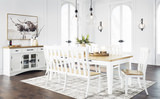 Buena Vista Dining Table With 4 Chairs And Bench thumbnail 2