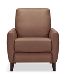 Trifle Leather Push Back Recliner - Carmel thumbnail 2