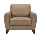 Trifle Leather Chair - Stone thumbnail 2