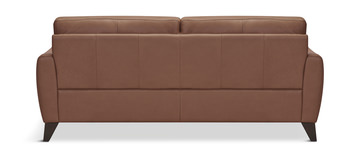 Trifle Leather Sofa - Caramel