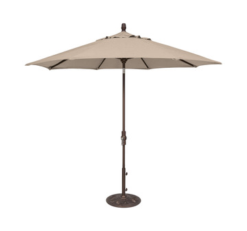 image Market Umbrella 9′ - Bronze Pole / Heather Beige 