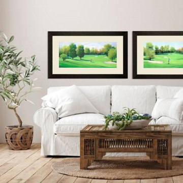 Fairway Shot I Framed Art