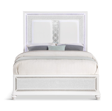 Shimmer Queen Upholstered Bed