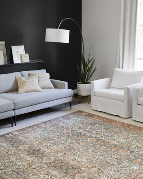 Layla Ocean Rust Area Rug