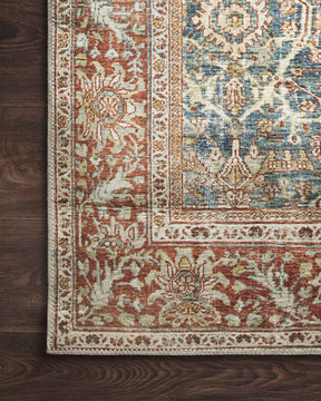 Layla Ocean Rust Area Rug