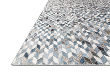 Maddox Ocean Grey Area Rug