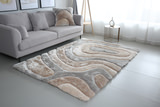 Mateos Silver/Grey/Carmel  - 3′6″ X 5′6″ Area Rug thumbnail 8
