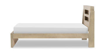 District Twin Panel Bed