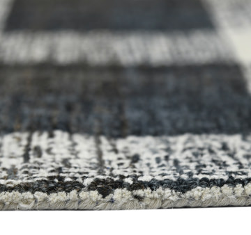 Tartan Charcoal  - 5′0″ x 7′6″ Area Rug