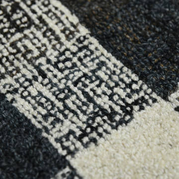 Tartan Charcoal - 2′0″ x 3′0″ Area Rug