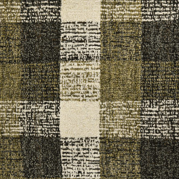 Tartan Khaki Area Rug - 3′6″ X 5′6″