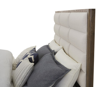 Crafted Oak King Upholstered Bedroom Suite