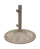 Art Deco 50lb Umbrella Base - Champagne thumbnail 1