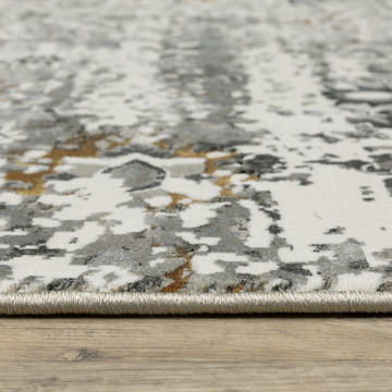 Gemini Grey/Multi 6′7″ X 9′6″ Area Rug