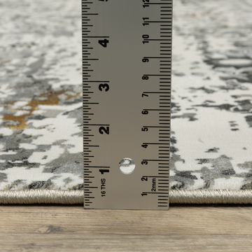 Gemini Grey/Multi 6′7″ X 9′6″ Area Rug