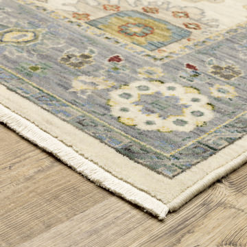 Lucca Blue/Ivory - 2′0″ x 3′0″ Area Rug
