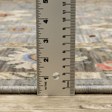 Lucca Ivory/Multi - 2′0″ x 3′0″ Area Rug