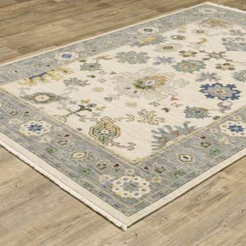 Lucca Blue/Ivory - 2′0″ x 3′0″ Area Rug