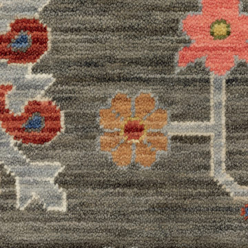 Lucca Grey/Multi 2′0″ x 3′0″ Area Rug