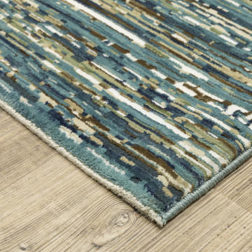 Reed Blue/Multi 5′3″ x 7′6″ Area Rug