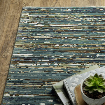 Reed Blue/Multi 5′3″ x 7′6″ Area Rug