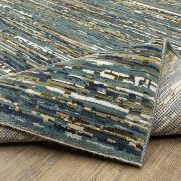 Reed Blue/Multi 5′3″ x 7′6″ Area Rug