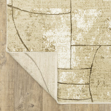 Reed Beige/Brown 5′3″ X 7′6″ Area Rug