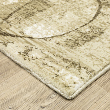 Reed Beige/Brown 5′3″ X 7′6″ Area Rug