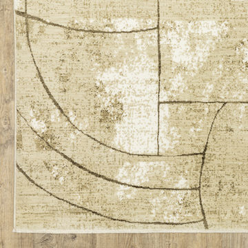 Reed Beige/Brown 5′3″ X 7′6″ Area Rug