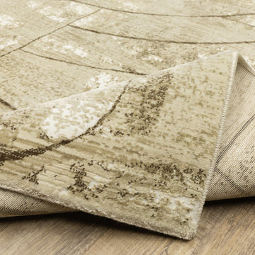 Reed Beige/Brown 5′3″ X 7′6″ Area Rug