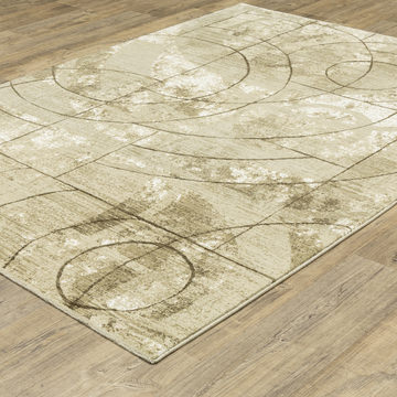 Reed Beige/Brown 5′3″ X 7′6″ Area Rug