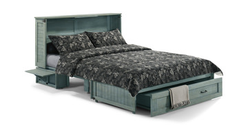 Poppy Murphy Queen Cabinet Bed