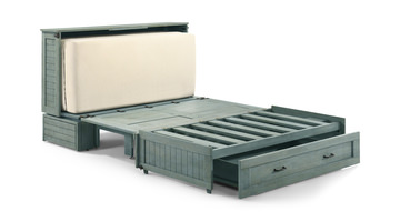 Poppy Murphy Queen Cabinet Bed