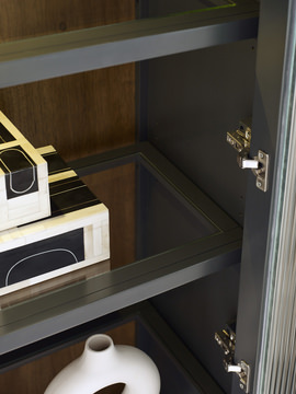 Malik Pier Display Cabinet