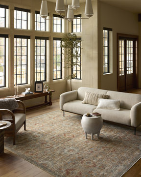 image Heritage Grey/Sunset - 6′0″ X 9′0″ Area Rug