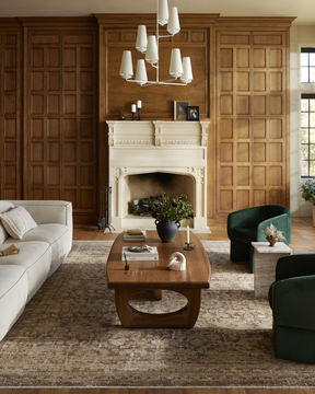 Heritage Bark/Multi - 10′0″ X 10′0″ Square Area Rug