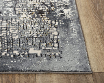 Emerge Beige/Charcoal - 3′11″ x 5′6″  Area Rug