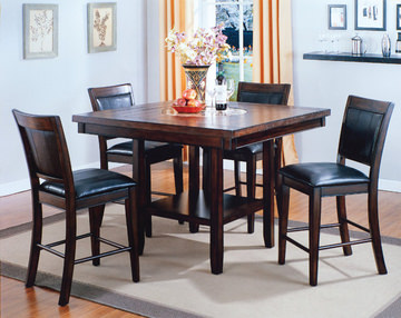 Nulton Counter Table With 4 Counter Stools