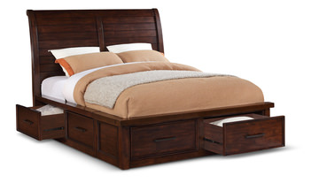 Delray King Storage Bed