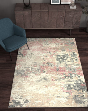 image Roxy Blush Landscape - 5′0″ x 7′6″ Area Rug