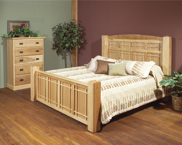 Hickory Highlands Queen Arch Bed