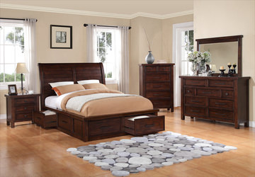 Delray King Storage Bedroom Suite